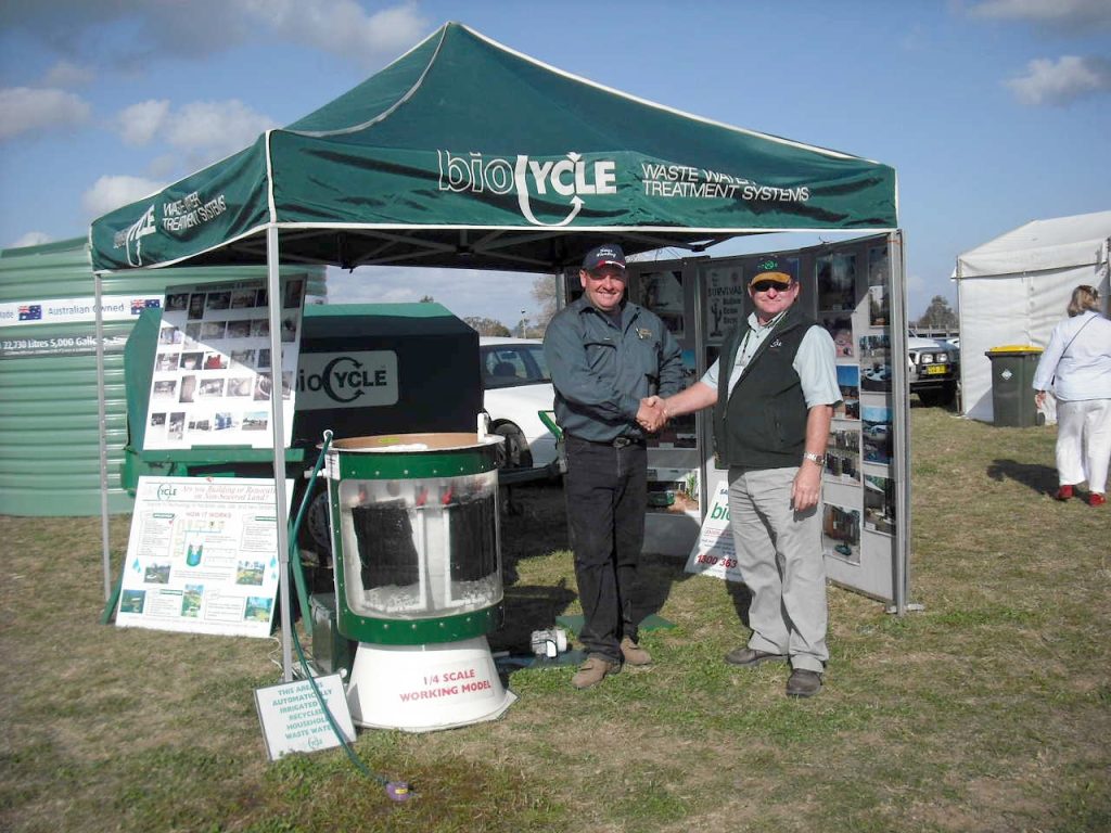 bioCycle Septic Tanks Leaders in Wastewater Treatment Systems - John at Field Days